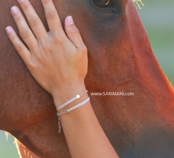 Armband aus Pferdehaaren
