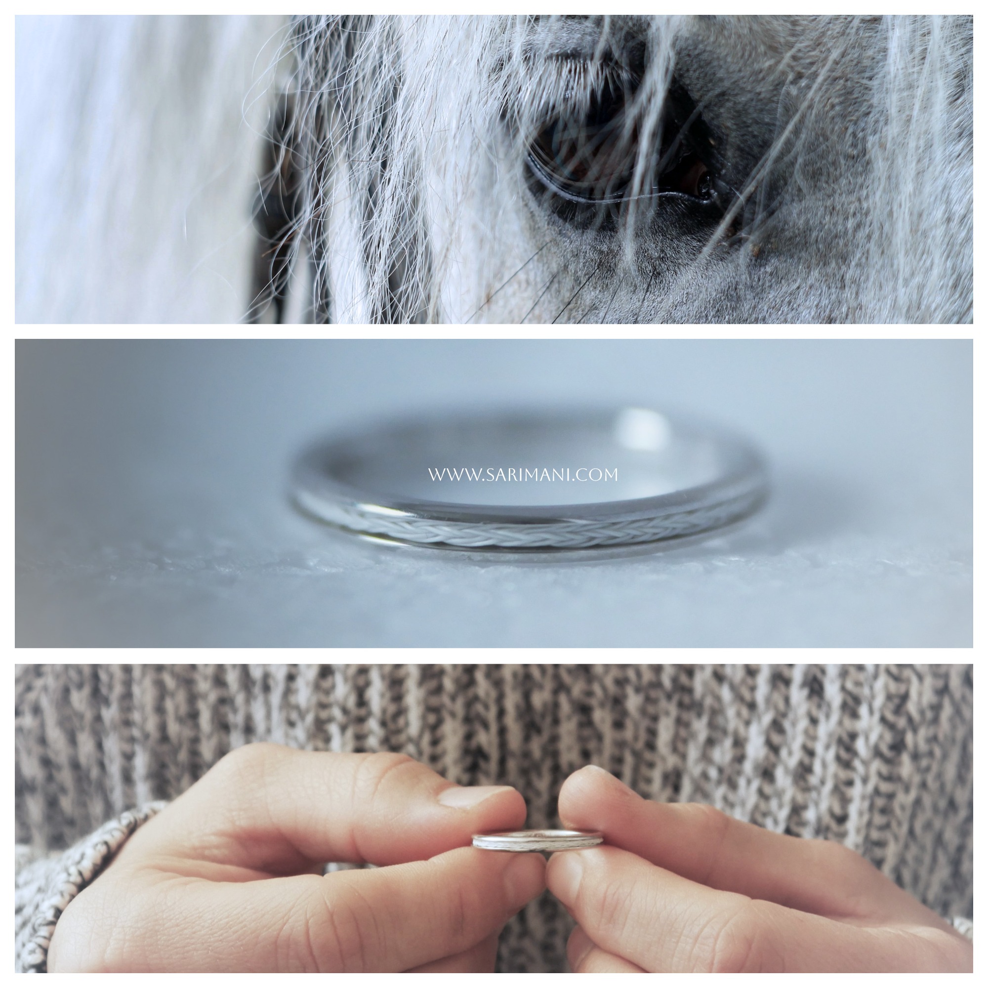 Ring Thinny mit Mähnenhaar